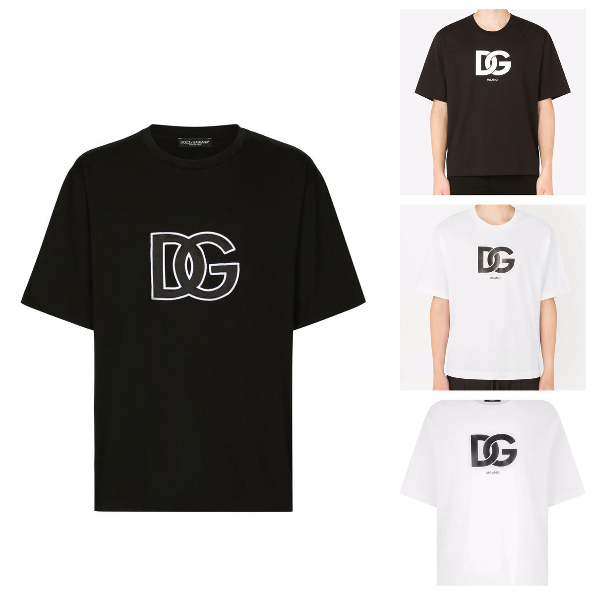 White DG Logo T-Shirt