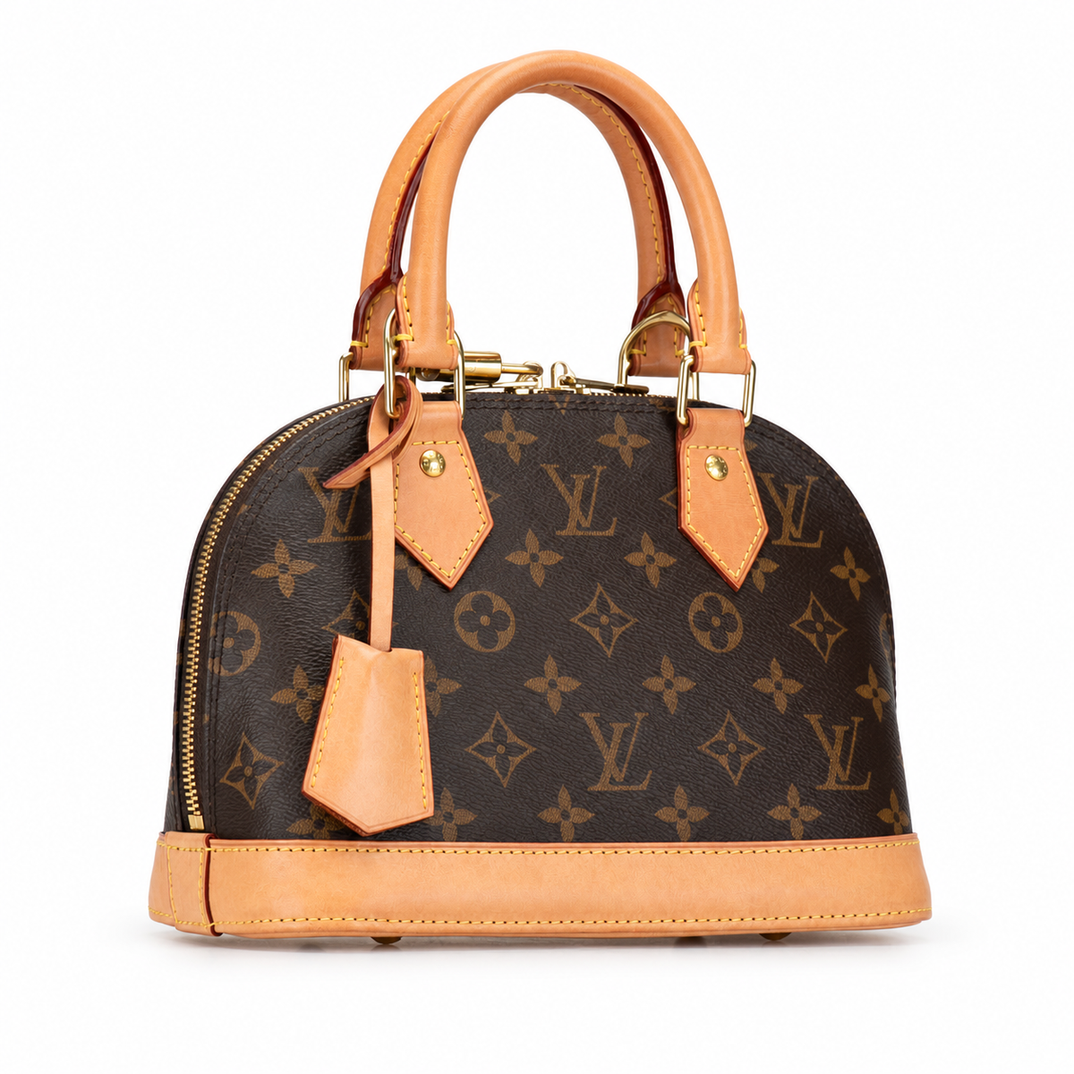 Brown Monogram Dome Bag