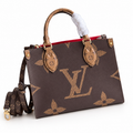 Brown Monogram Tote