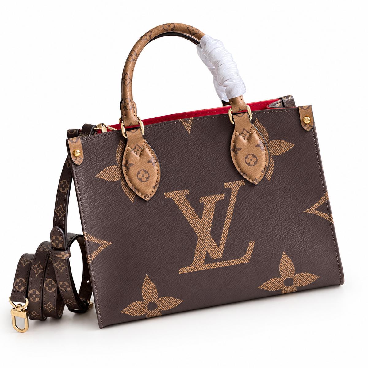 Brown Monogram Tote