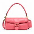 Pink C-Clasp Shoulder Bag